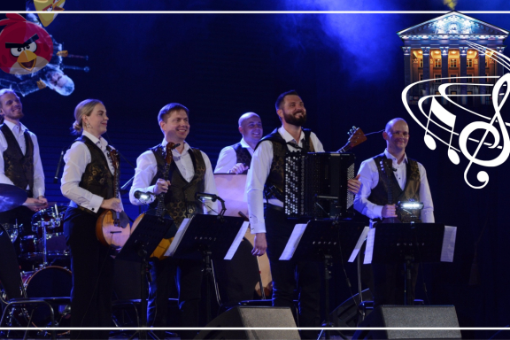 Ансамбль народных инструментов "Парафраз". "Эхо веков: диалог культур Беларуси и России", сол. В. Прадед